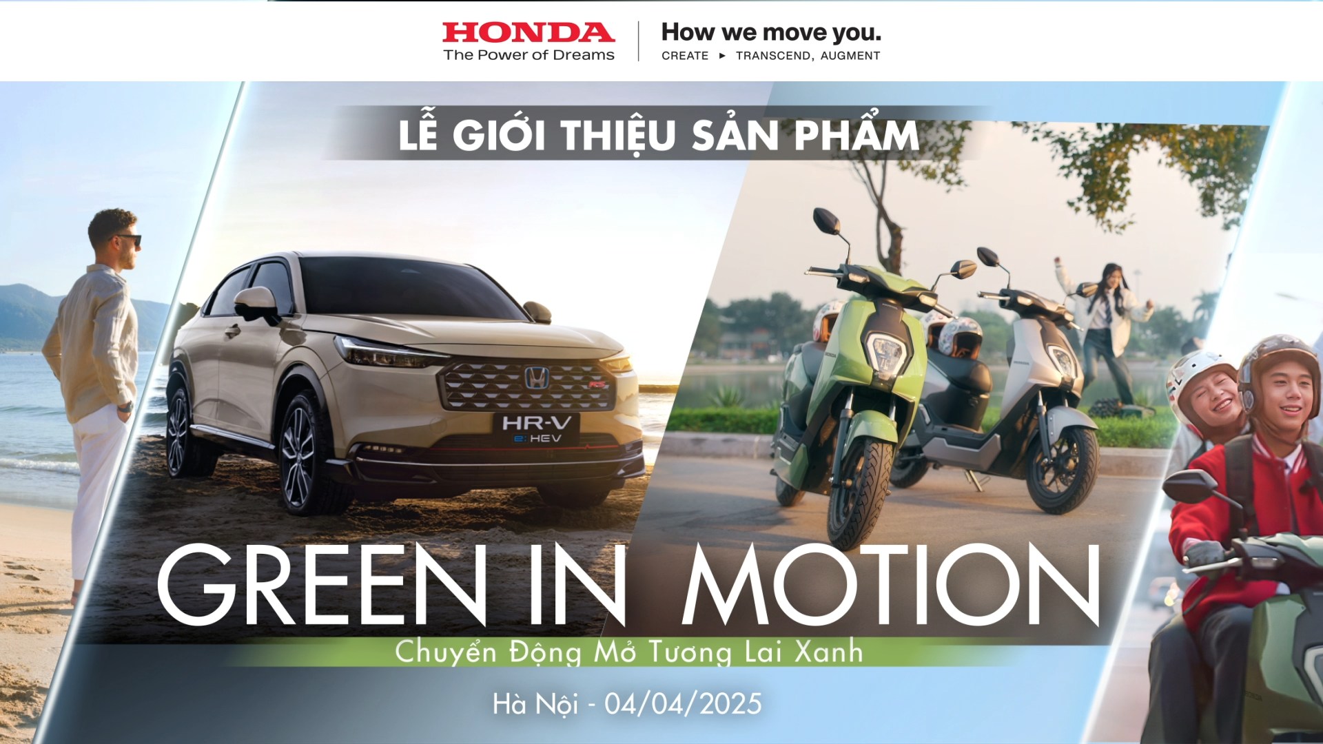 HONDA 3GN 2025  Lễ Giới Thiệu Sản Phẩm - Chuyển Động Mở  Tương Lại Xanh
